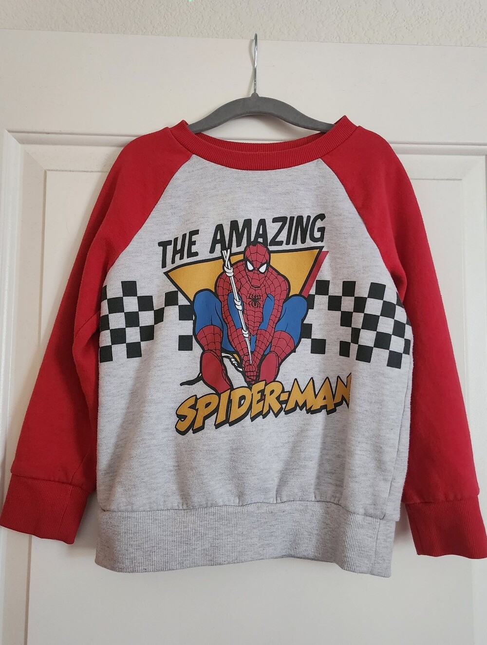 5T Spiderman Sweater